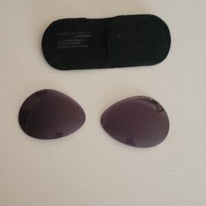 Carrera Porsche Design Replacement Lenses-75 mm Teardrop with case